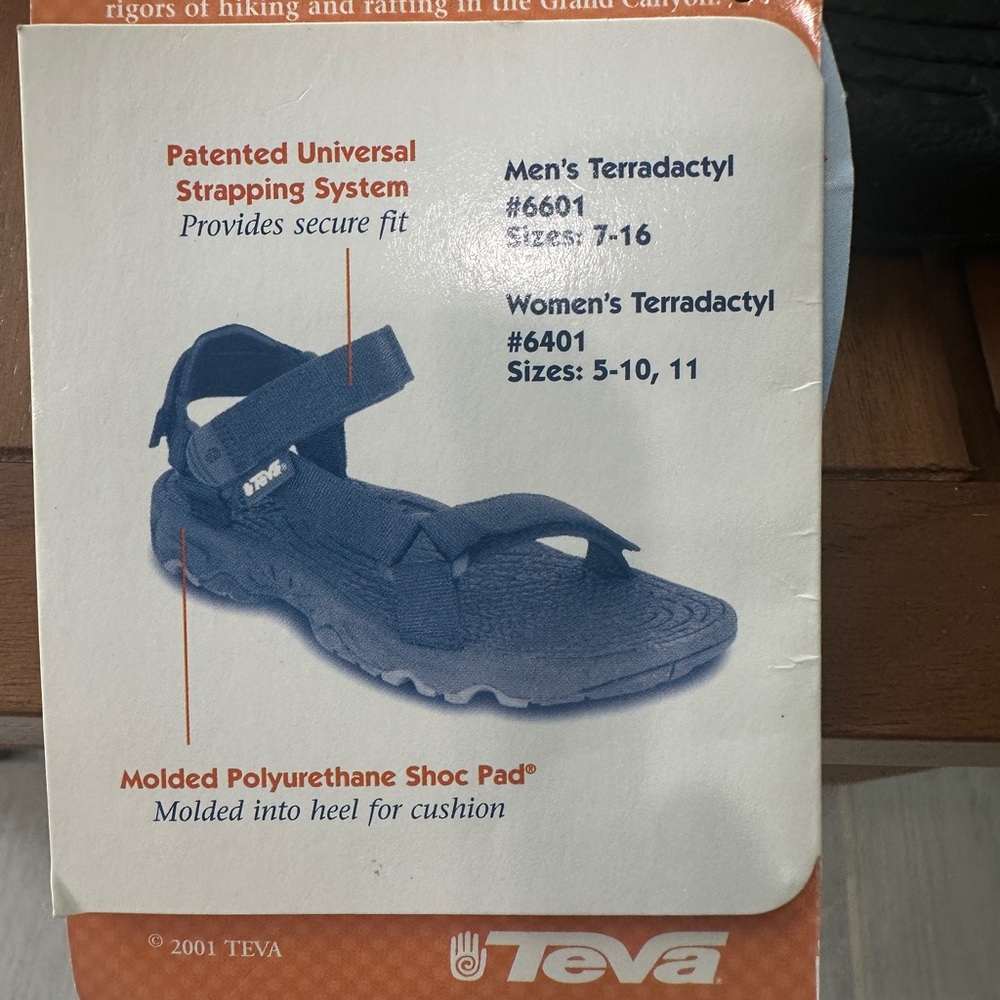 Teva Hurricaine Terradactyl Sports Sandal Unisex 
W9.5 / M8 - Picture 7 of 7